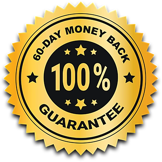 Ultra Boost Juice 60-day 100% money-back guarantee seal